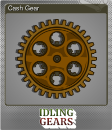 Series 1 - Card 11 of 15 - Cash Gear