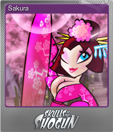 Series 1 - Card 4 of 7 - Sakura