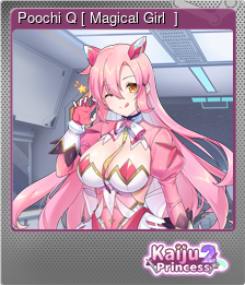 Series 1 - Card 6 of 12 - Poochi Q [ Magical Girl  ]