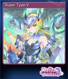 Series 1 - Card 8 of 12 - Super Type-V