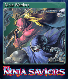 Series 1 - Card 6 of 7 - Ninja Warriors