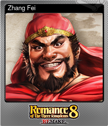 Series 1 - Card 8 of 13 - Zhang Fei