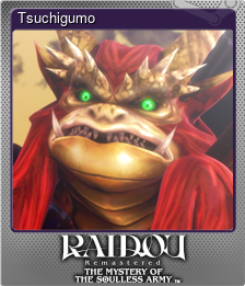 Series 1 - Card 9 of 10 - Tsuchigumo