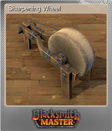Series 1 - Card 6 of 7 - Sharpening Wheel