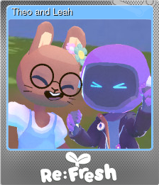Series 1 - Card 4 of 8 - Theo and Leah