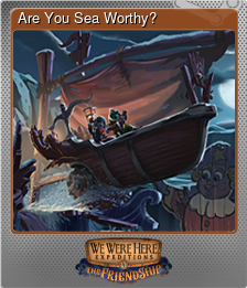 Series 1 - Card 6 of 6 - Are You Sea Worthy?