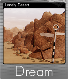 Series 1 - Card 5 of 6 - Lonely Desert