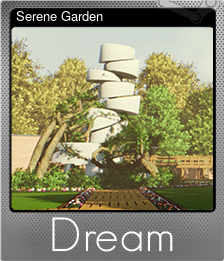 Series 1 - Card 6 of 6 - Serene Garden