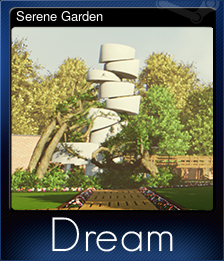 Series 1 - Card 6 of 6 - Serene Garden