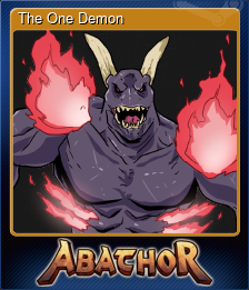 Series 1 - Card 6 of 8 - The One Demon