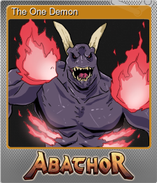 Series 1 - Card 6 of 8 - The One Demon