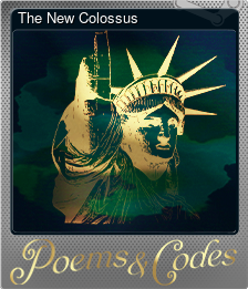 Series 1 - Card 4 of 8 - The New Colossus