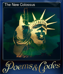 Series 1 - Card 4 of 8 - The New Colossus