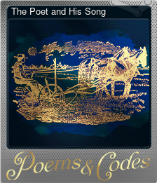 Series 1 - Card 5 of 8 - The Poet and His Song