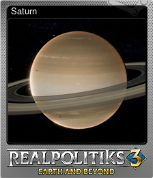 Series 1 - Card 2 of 6 - Saturn