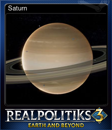 Series 1 - Card 2 of 6 - Saturn