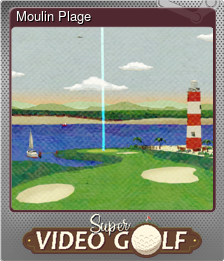 Series 1 - Card 4 of 6 - Moulin Plage