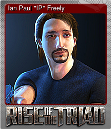 Series 1 - Card 4 of 9 - Ian Paul "IP" Freely