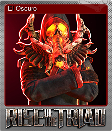 Series 1 - Card 6 of 9 - El Oscuro