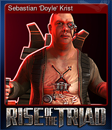 Series 1 - Card 8 of 9 - Sebastian 'Doyle' Krist
