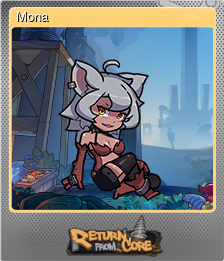 Series 1 - Card 4 of 5 - Mona