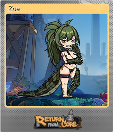 Series 1 - Card 5 of 5 - Zoe