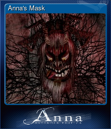 Series 1 - Card 6 of 6 - Anna's Mask