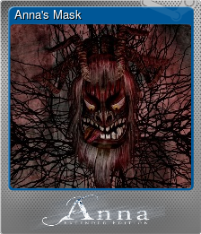 Series 1 - Card 6 of 6 - Anna's Mask