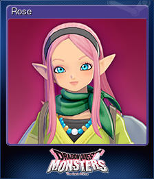Series 1 - Card 1 of 5 - Rose