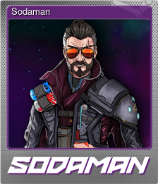 Series 1 - Card 2 of 8 - Sodaman