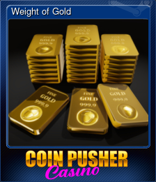 Series 1 - Card 3 of 5 - Weight of Gold