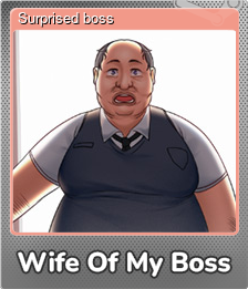 Series 1 - Card 5 of 5 - Surprised boss