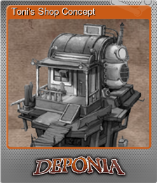 Series 1 - Card 8 of 8 - Toni's Shop Concept