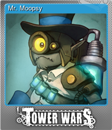 Series 1 - Card 1 of 9 - Mr. Moopsy