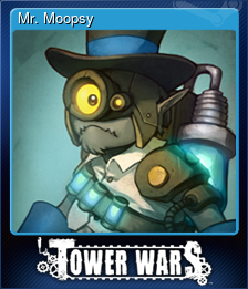 Series 1 - Card 1 of 9 - Mr. Moopsy