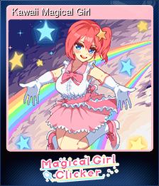 Series 1 - Card 4 of 5 - Kawaii Magical Girl