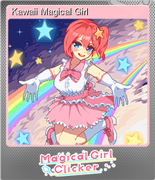 Series 1 - Card 4 of 5 - Kawaii Magical Girl