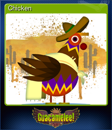 Series 1 - Card 8 of 9 - Chicken