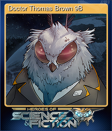 Series 1 - Card 5 of 10 - Doctor Thomas Brown 9B