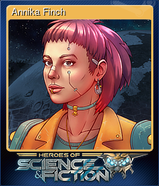 Series 1 - Card 7 of 10 - Annika Finch