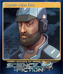 Series 1 - Card 2 of 10 - Captain Arjun Rao