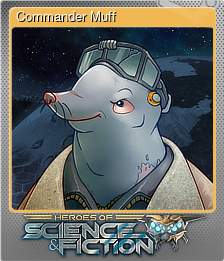 Series 1 - Card 9 of 10 - Commander Muff