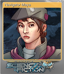 Series 1 - Card 6 of 10 - Navigator Maya