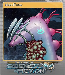 Series 1 - Card 8 of 10 - Man-Eater