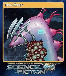 Series 1 - Card 8 of 10 - Man-Eater