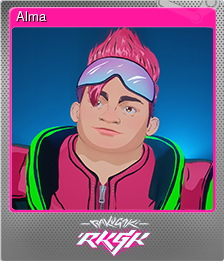 Series 1 - Card 2 of 10 - Alma