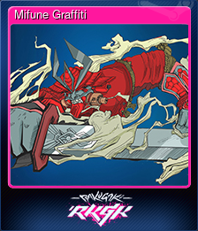 Series 1 - Card 9 of 10 - Mifune Graffiti