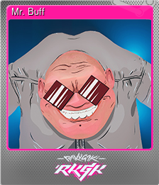 Series 1 - Card 4 of 10 - Mr. Buff