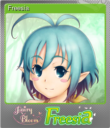 Series 1 - Card 1 of 6 - Freesia