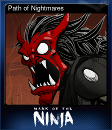 Series 1 - Card 4 of 9 - Path of Nightmares
